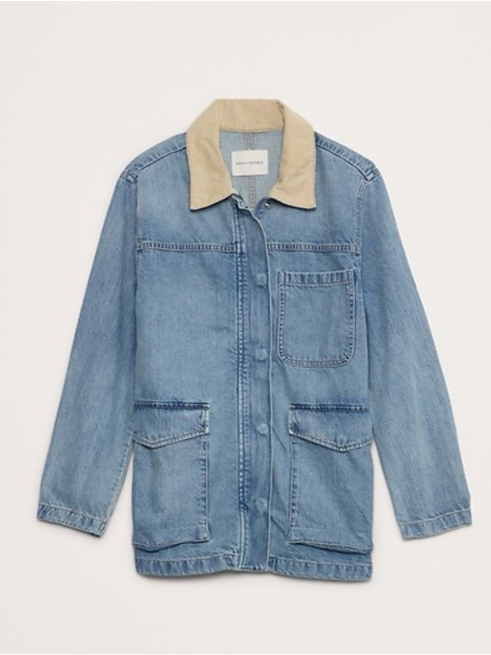 Banana Republic Denim Field Jacket- Barn Jacket - L